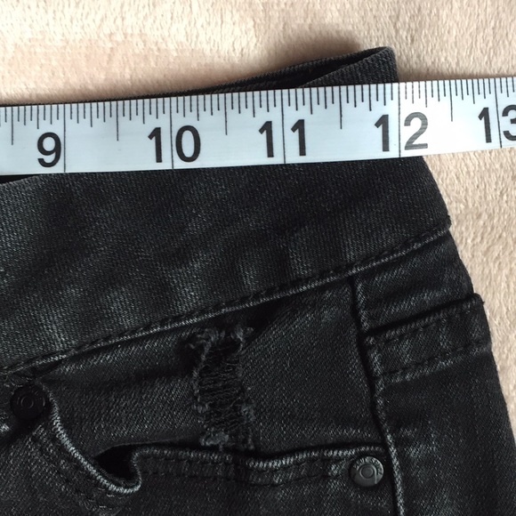 Blue Spice Embroidered Black Jeans - Picture 13 of 15